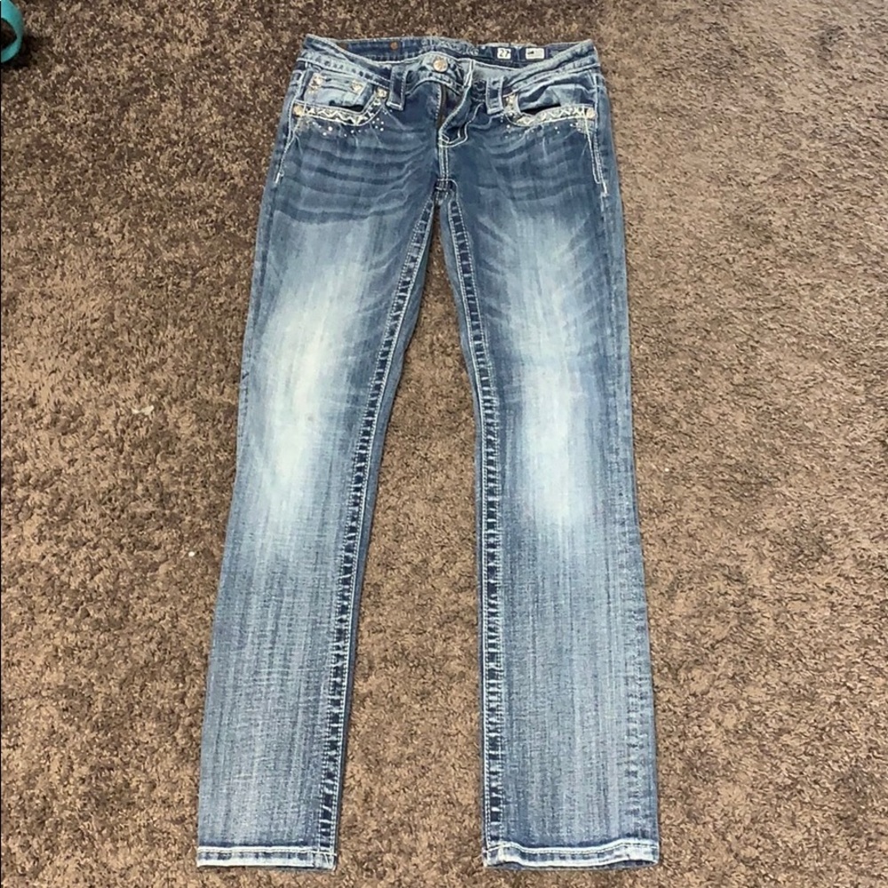 Miss Me Straight Jeans Size 27